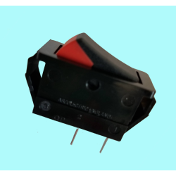 Rocker Switch Black With Red Flash Markings﻿